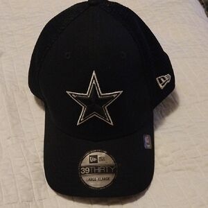 New Era Black  Dallas Cowboys Cap